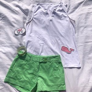 Vineyard Vines Green Shorts